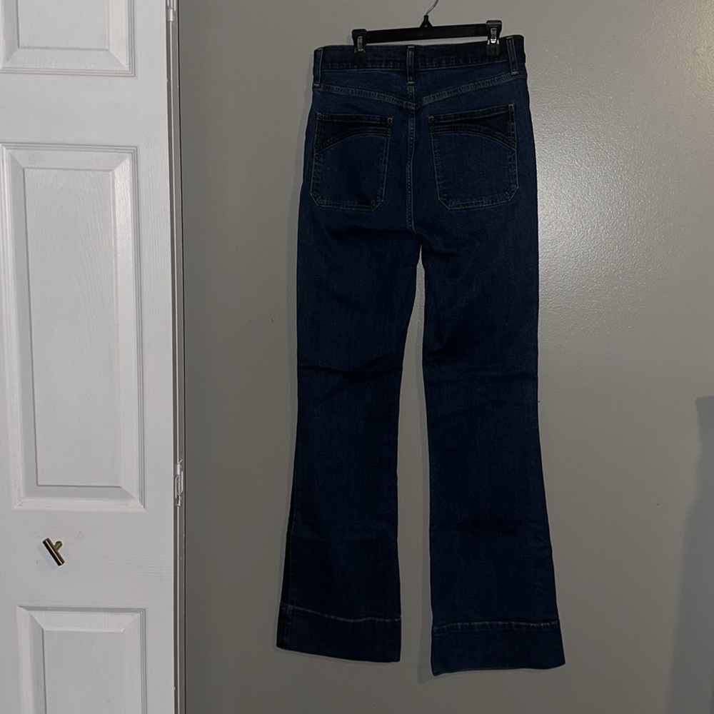 Gap Women’s High Rise '70s Flare Jeans - Picture 8 of 12